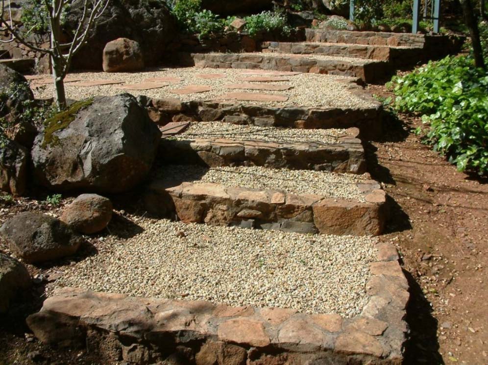 Gravel Stairs